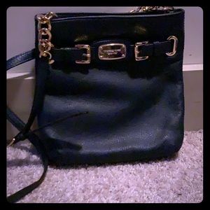 Michael Kors EUC Navy Blue Side Body
